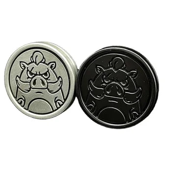 'Pig Nose' Magnetic Haptic Coin - Premium EDC Metal Fidget